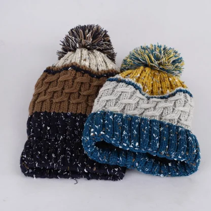 Retro Fuzzy Beanie Hat - Image 6