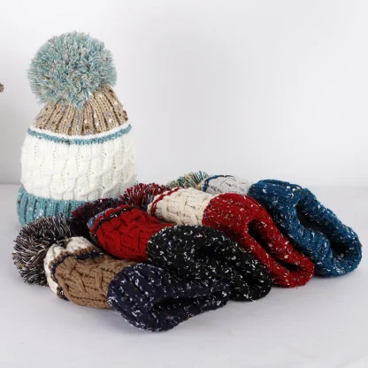 Retro Fuzzy Beanie Hat - Image 4